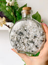 Moonstone Crystal Chips with Potion Glass Jar | Crystals