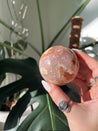 Flower Agate Sphere Crystal | Self Standing Flower Agate | Cherry Blossom